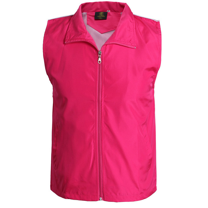 現貨高品質馬甲玫紅色