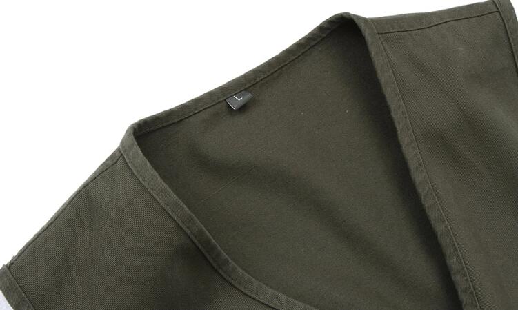 全棉多口袋馬甲6