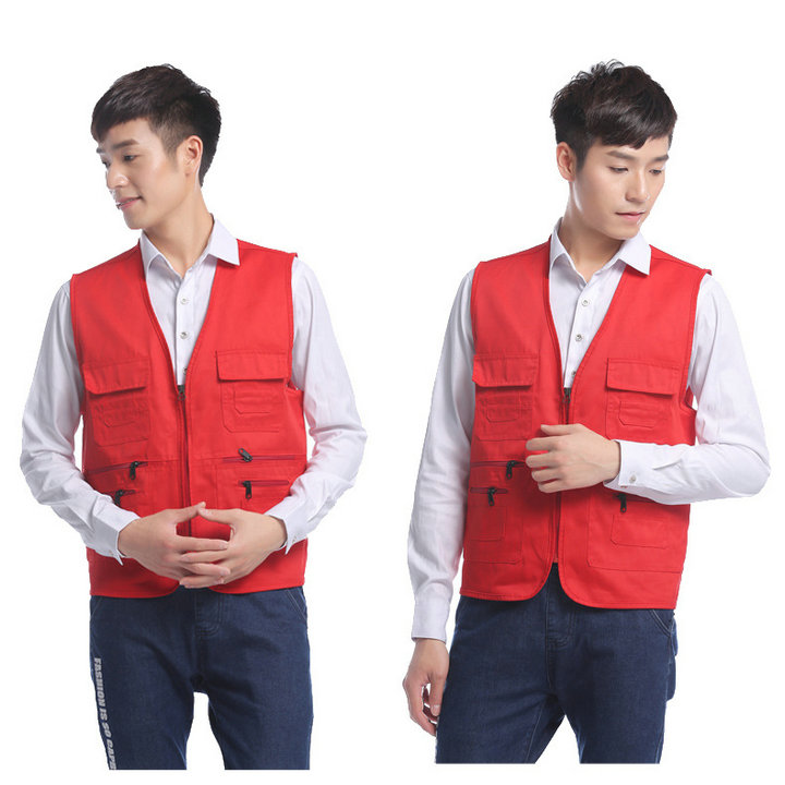 多口袋工作馬甲3