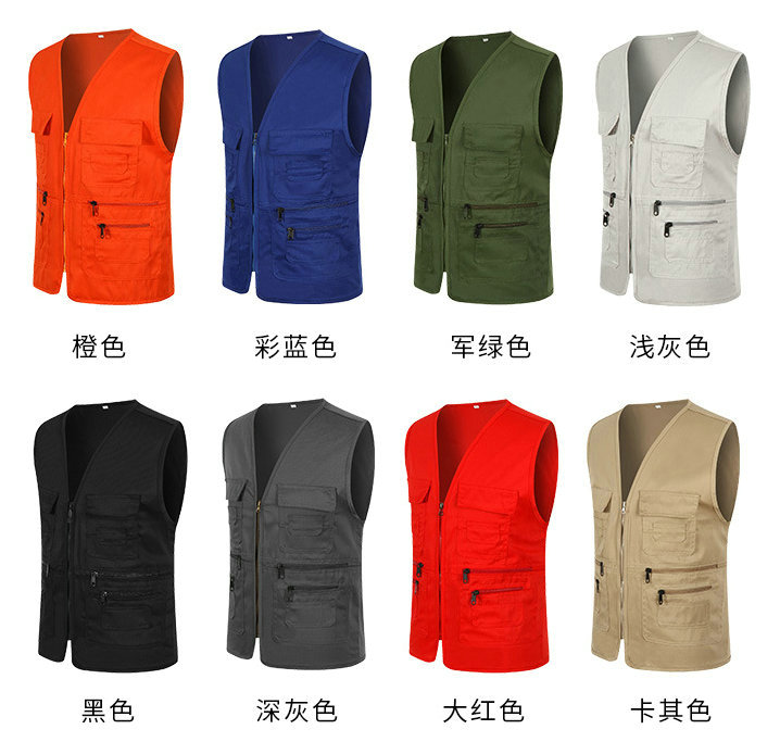 多口袋工作馬甲6